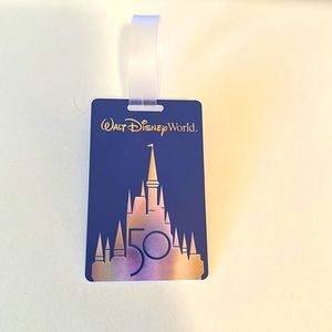 Walt Disney World Disney’s 50th Anniversary Luggage Tag